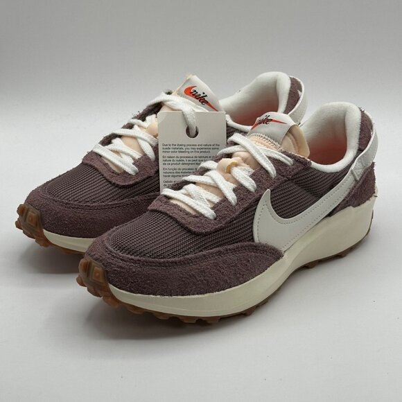 Womens Nike Waffle Debut Vintage Plum Sail Gum Brown DX2931-200 Size 6.5 - Picture 2 of 12